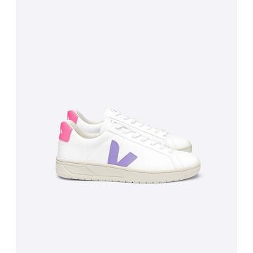 Veja URCA CWL Schoenen Dames White/Purple/Pink | NL 563CTV